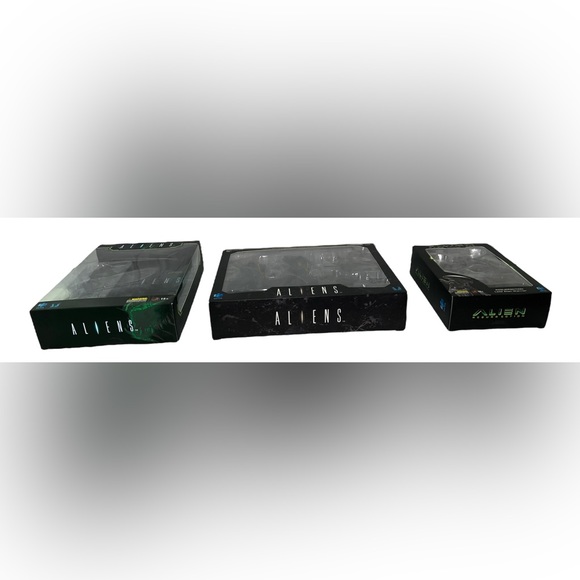 Hiya Toys Aliens Lead Green Battle Damaged Alien Warrior Set Alien Resurrection - Picture 8 of 11